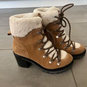 Marc Fisher Daven Hiker boot with Sherpa